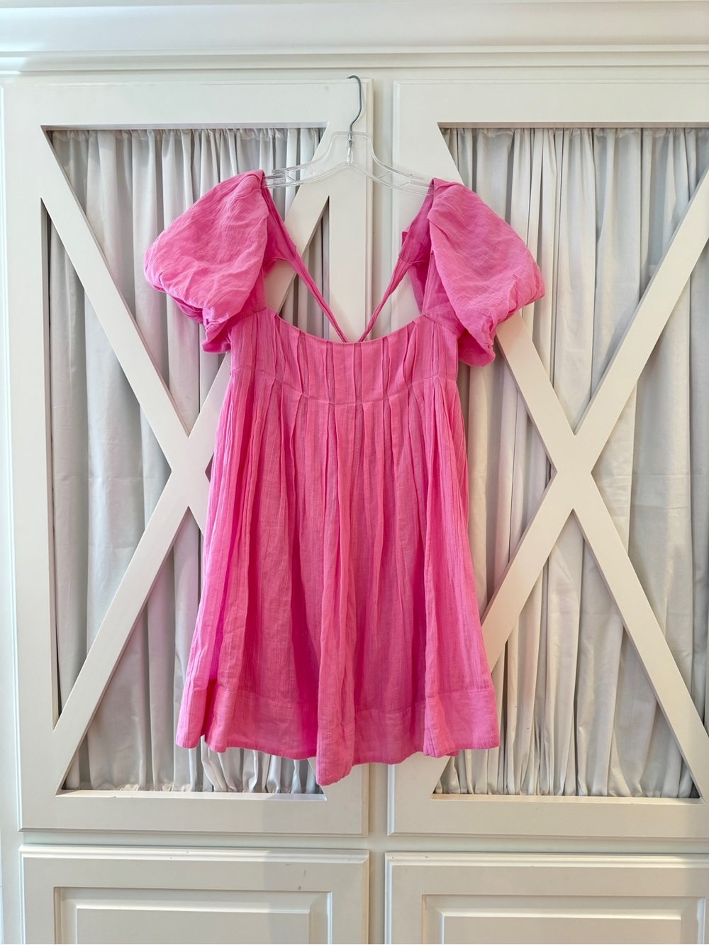 Free People Marina Mini Dress Rose Bloom Pink Size XS!!!!!!